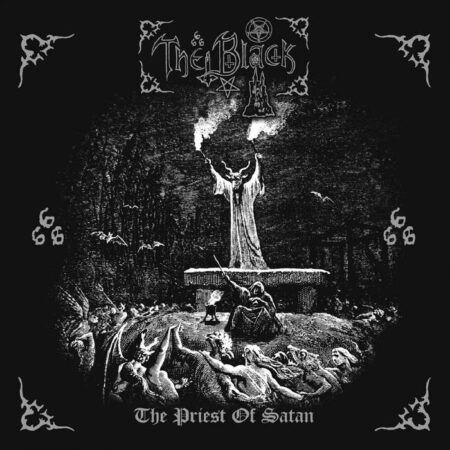 The Black (SWE) - The Priest Of Satan SPLATTER LP