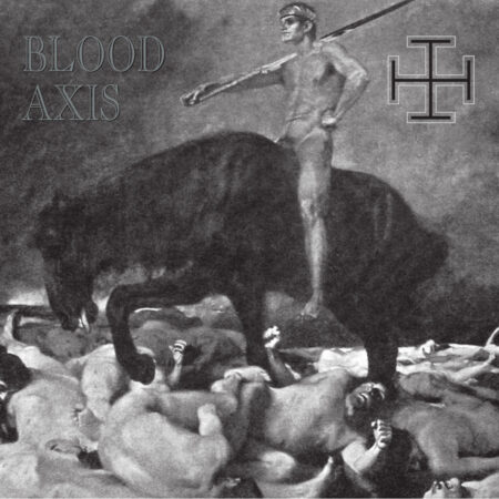 DEATH015 Blood Axis (SWE) – The Gospel Of Inhumanity MARBLE SILVER LP